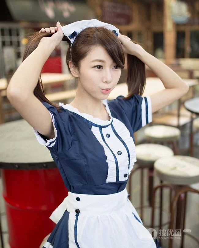 可爱的女仆-可爱女生女仆可爱写真图片