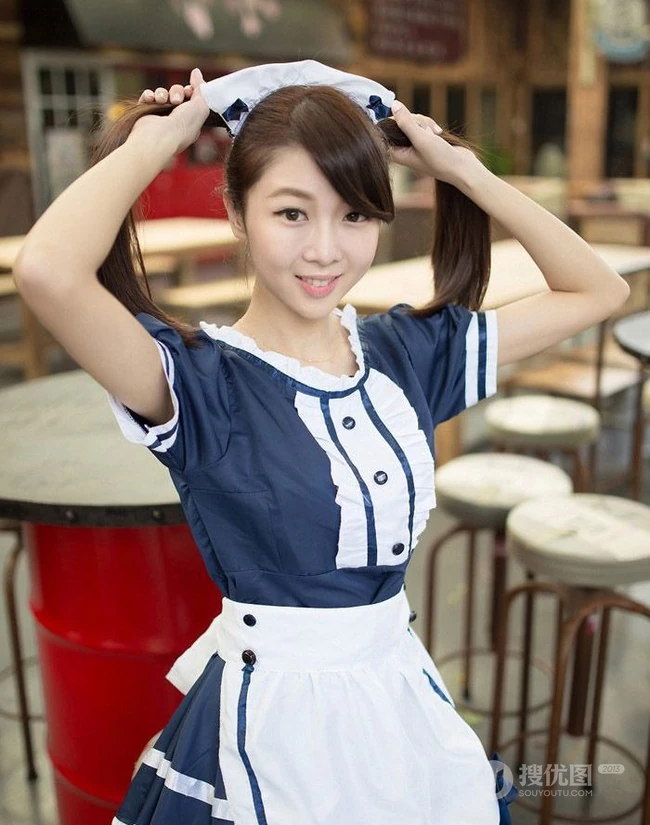 可爱的女仆-可爱女生女仆可爱写真图片