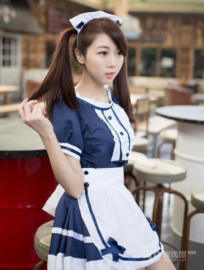 可爱的女仆-可爱女生女仆可爱写真图片