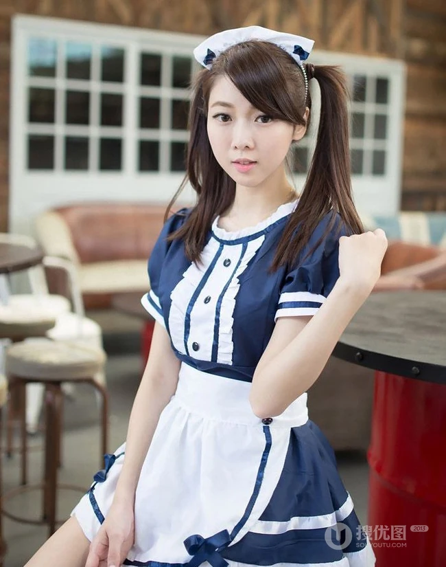 可爱的女仆-可爱女生女仆可爱写真图片