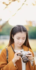 长发可爱女生图片-妹子可爱纯美外拍