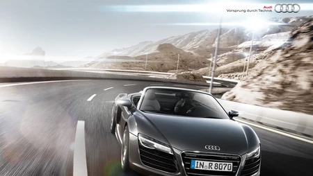 奥迪R8酷帅壁纸（AUDI R8 SPYDER）