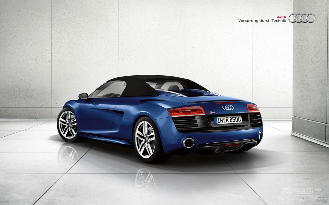 奥迪R8酷帅壁纸（AUDI R8 SPYDER）
