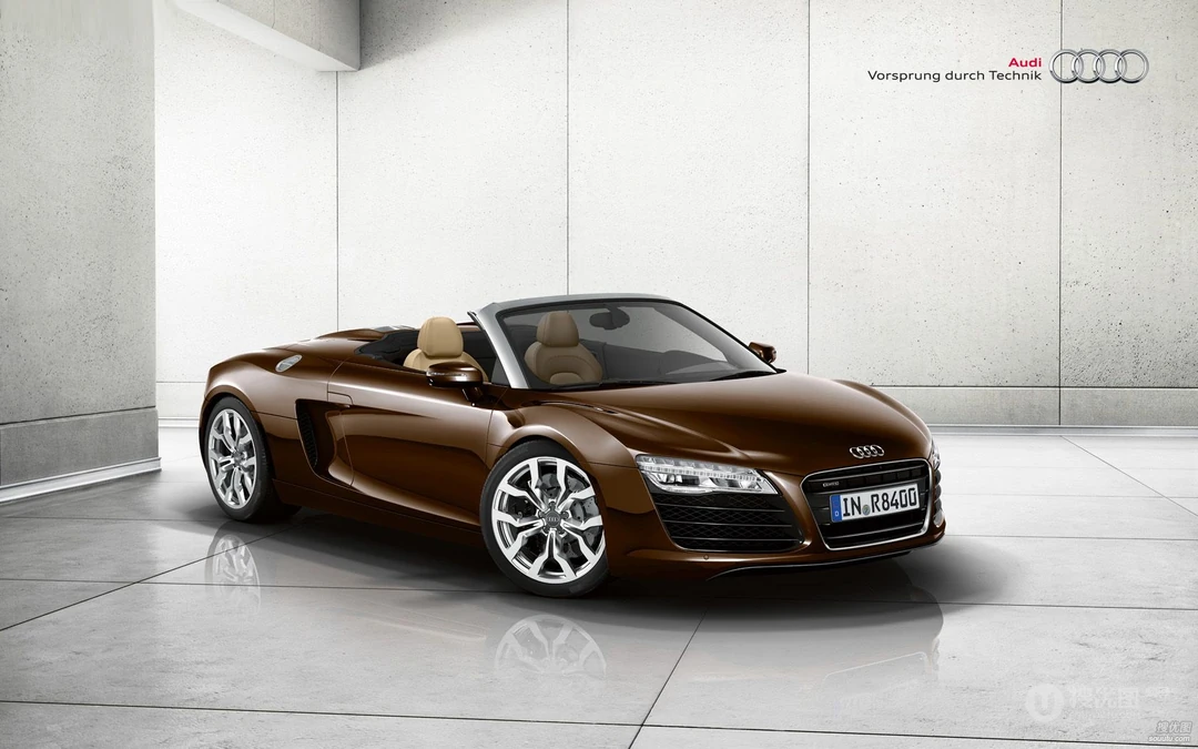 奥迪R8酷帅壁纸（AUDI R8 SPYDER）