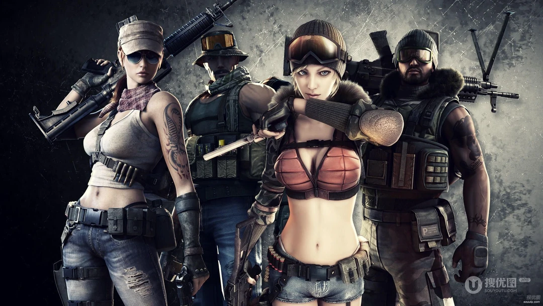 射击类游戏《特战先锋 point blank》高清桌面壁纸