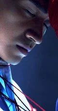 何晟铭高清图片-红色&ldquo;织男&rdquo;束缚缠身魅力