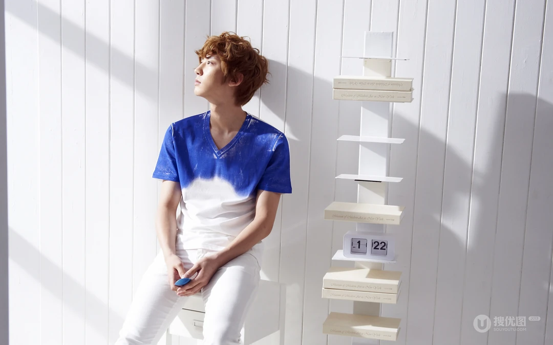 EXO-K-朴灿烈宅男小清新壁纸