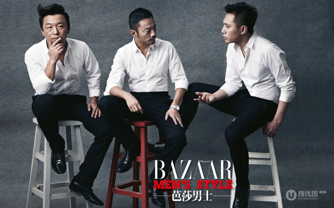 黄渤，刘烨，张涵予莎巴男士高清壁纸