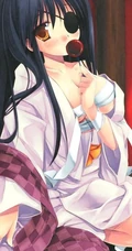 眼罩娘动漫女生图集-单眼萌娘看世界