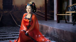 古典和旗袍美女电脑桌面壁纸