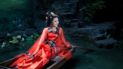古典和旗袍美女电脑桌面壁纸