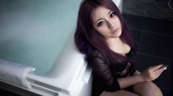 大分辨率美女床照时尚壁纸