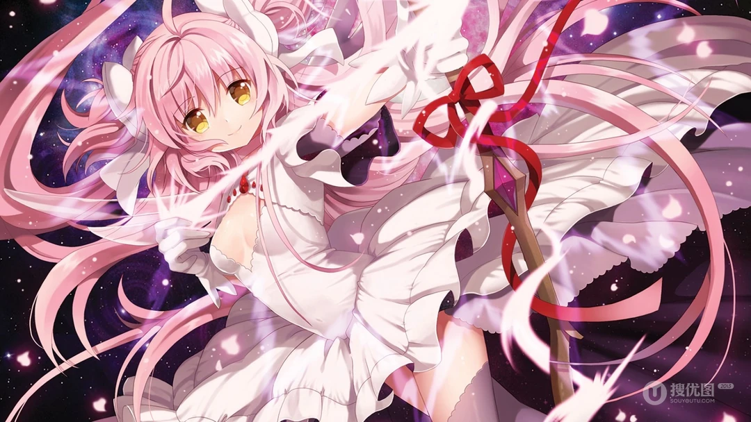 魔法少女小圆-&ldquo;鹿目圆&rdquo;高清动漫壁纸