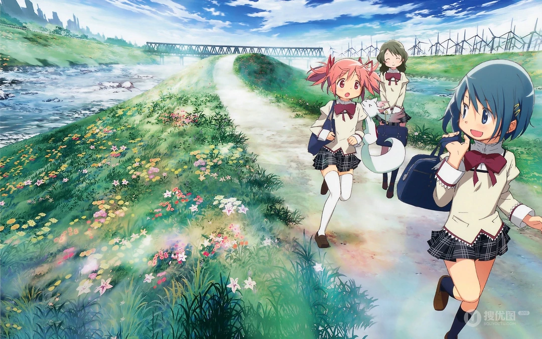 魔法少女小圆-&ldquo;鹿目圆&rdquo;高清动漫壁纸