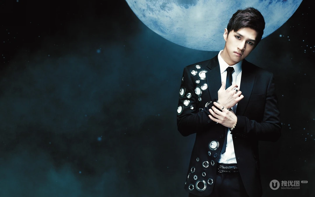&rdquo;VIXX&ldquo;月下的神秘男子高清壁纸