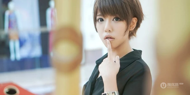 大眼睛清纯女生写真