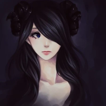 手绘女生背景图-唯美手绘插画图片-幸福的东西