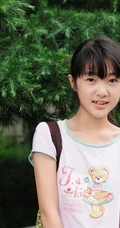 纯天然-清新可爱学生妹子街拍图片