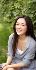 女演员冯文砚清新靓丽夏日写真