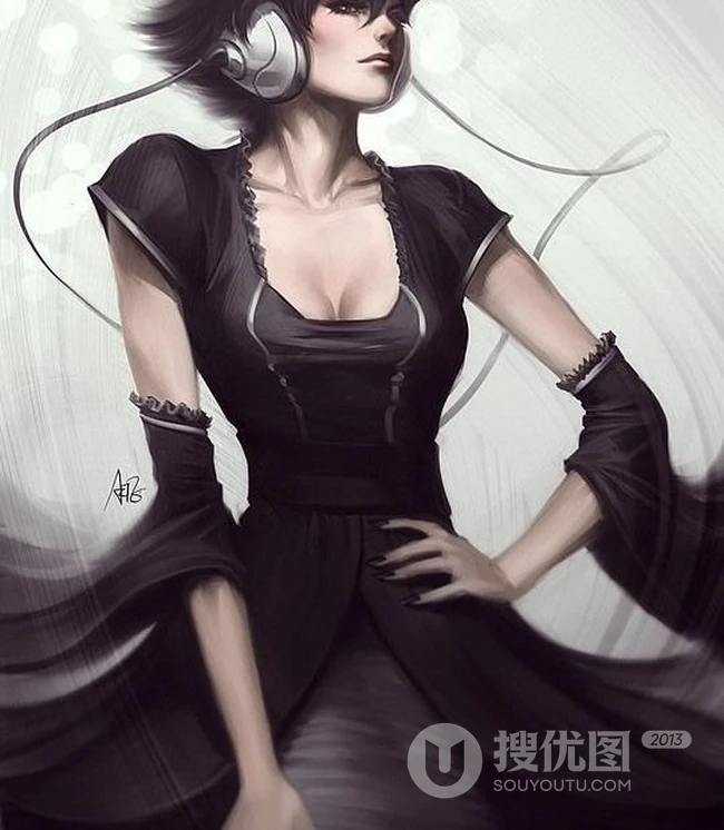 东西方风格完美融合-华美CG动漫美图