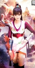 女生&ldquo;南笙&rdquo;神级COSPLAY《诛仙3》角色碧瑶&破军