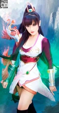 女生&ldquo;南笙&rdquo;神级COSPLAY《诛仙3》角色碧瑶&破军