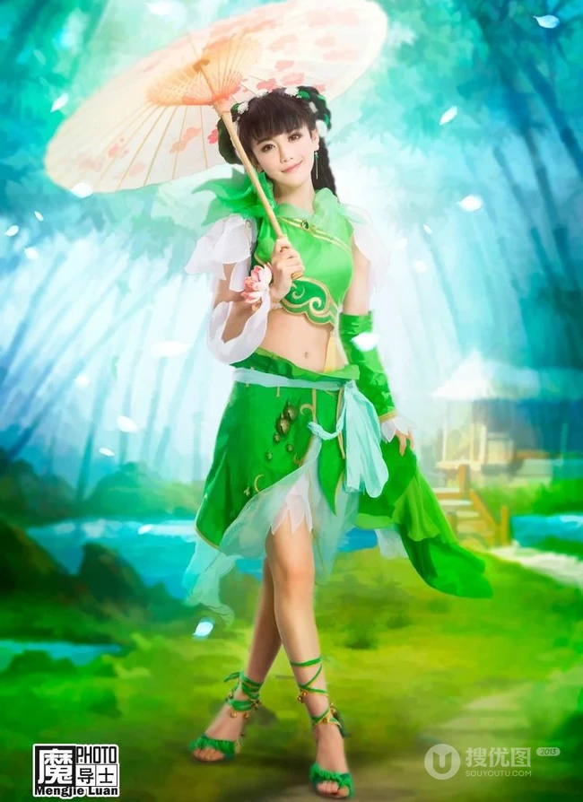 女生&ldquo;南笙&rdquo;神级COSPLAY《诛仙3》角色碧瑶&破军