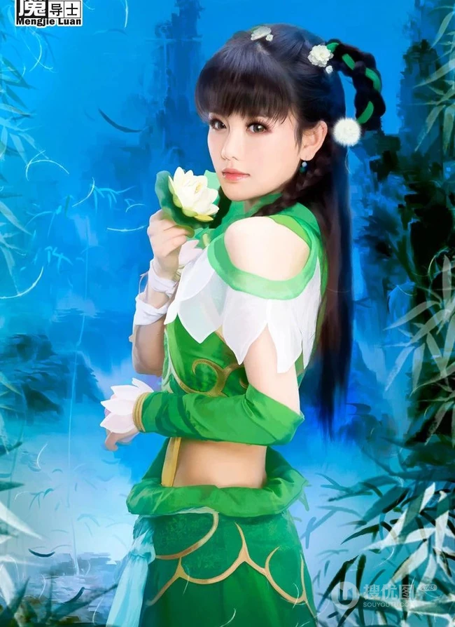 女生&ldquo;南笙&rdquo;神级COSPLAY《诛仙3》角色碧瑶&破军