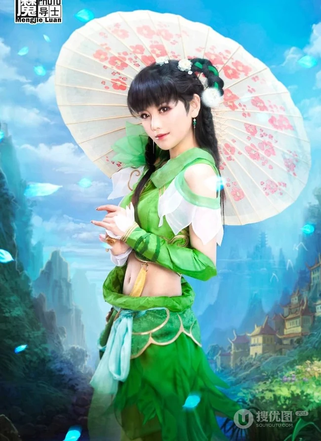 女生&ldquo;南笙&rdquo;神级COSPLAY《诛仙3》角色碧瑶&破军