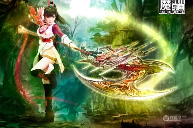 女生&ldquo;南笙&rdquo;神级COSPLAY《诛仙3》角色碧瑶&破军