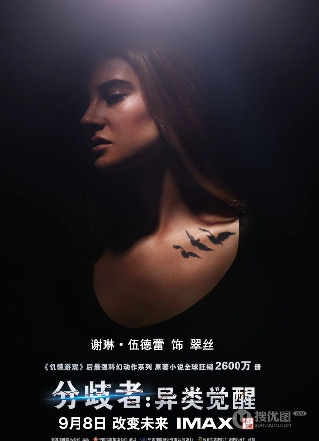 高清《分歧者之异类觉醒》电影海报图片