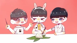 小帅哥组合TFBOYS可爱壁纸桌面图片