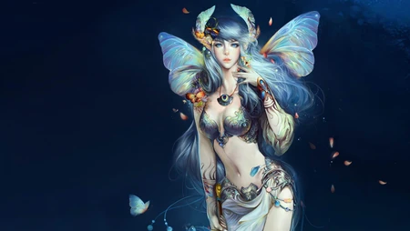 游戏女神《完美国际》女神壁纸