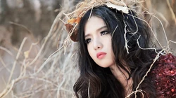 越南美女唯美摄影壁纸桌面图片