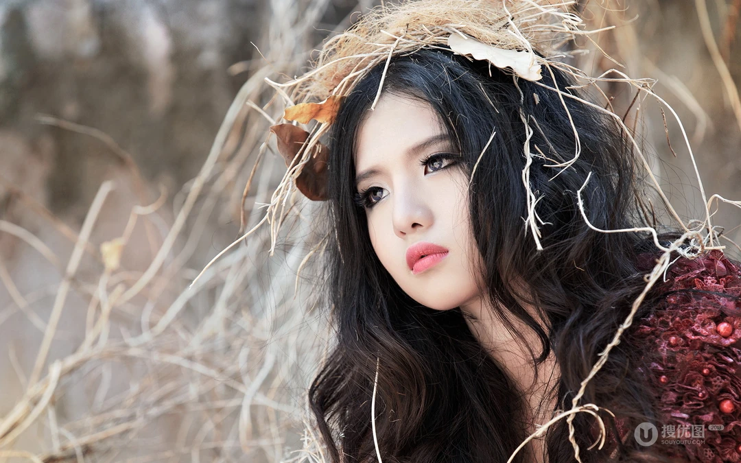 越南美女唯美摄影壁纸桌面图片