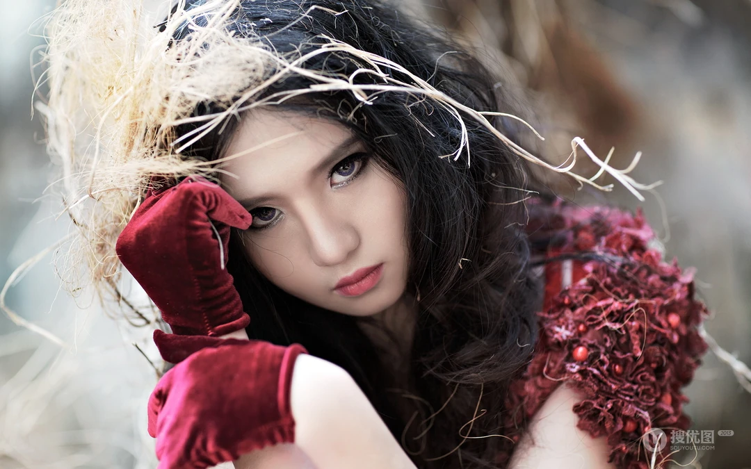 越南美女唯美摄影壁纸桌面图片