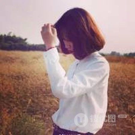 短发女生发型可爱头像