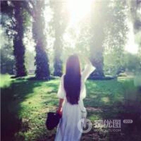 森系小清新女生头像 一花一世界