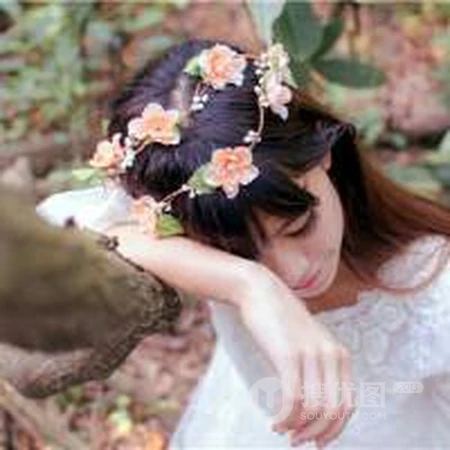 森系小清新女生头像 一花一世界