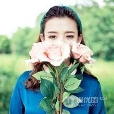 森系小清新女生头像 一花一世界