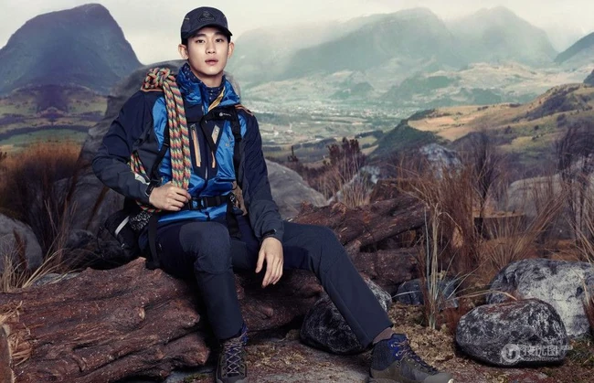 金秀贤户外登山唯美外拍写真图片