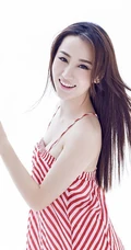 长发女生高洋纯美居家写真气质6p