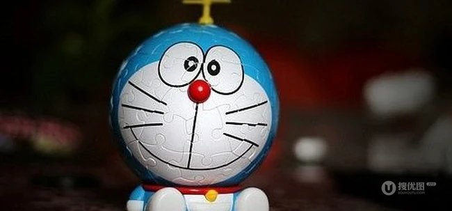 可爱的哆啦A梦小玩偶图片-猫爷蓝胖子 第3张