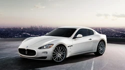 名车Maserati 玛莎拉蒂白色高清壁纸