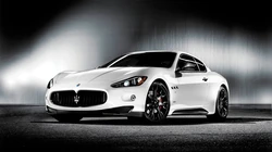 名车Maserati 玛莎拉蒂白色高清壁纸