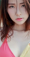 有点小清新 沙滩泳装女生清新小气质写真图集