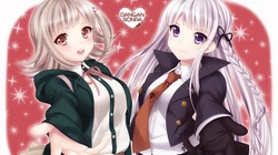 色彩缤纷的二次元动漫美少女壁纸下载