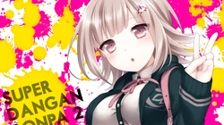 色彩缤纷的二次元动漫美少女壁纸下载