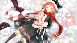 色彩缤纷的二次元动漫美少女壁纸下载