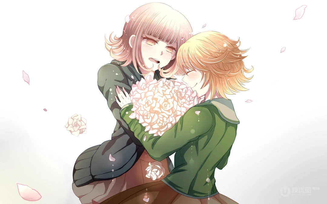 色彩缤纷的二次元动漫美少女壁纸下载